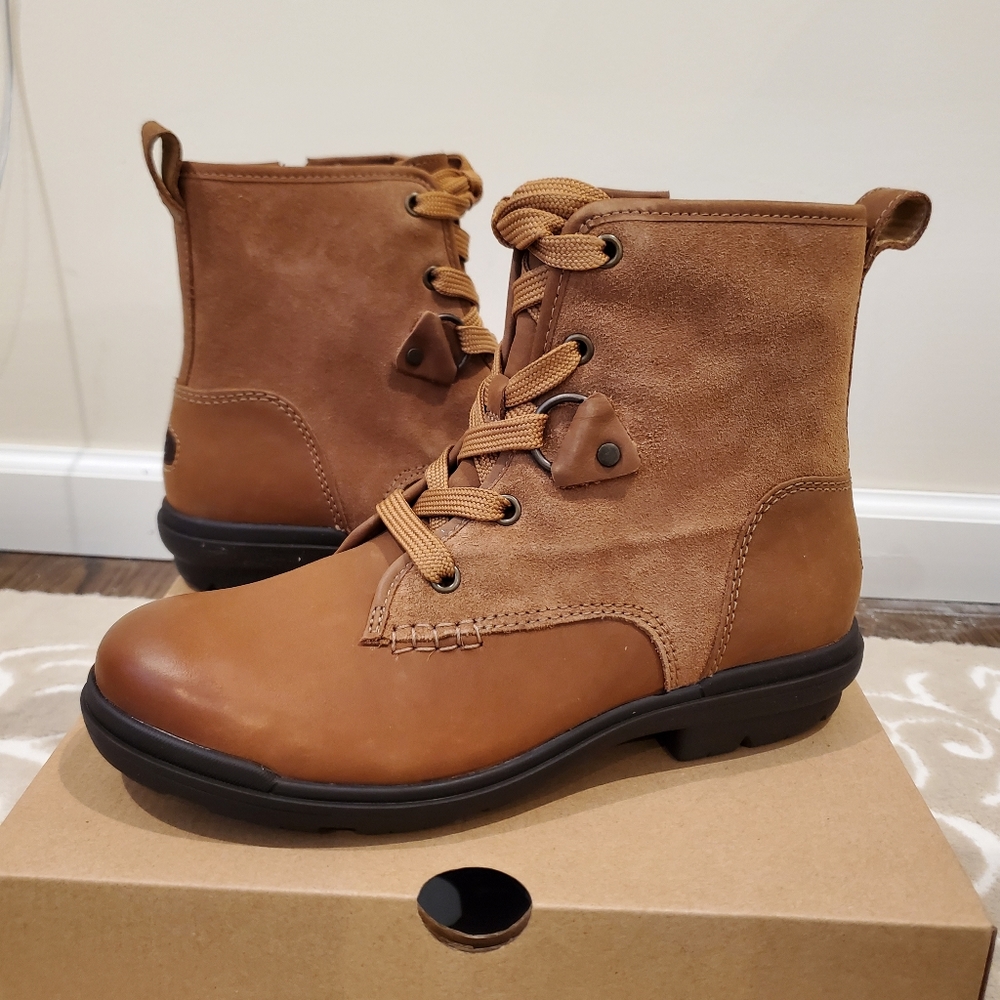 New in box Ugg Women's Hapsburg Lace Bootie sz 8